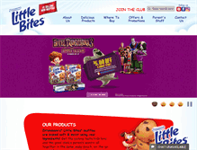 Tablet Screenshot of littlebites.com